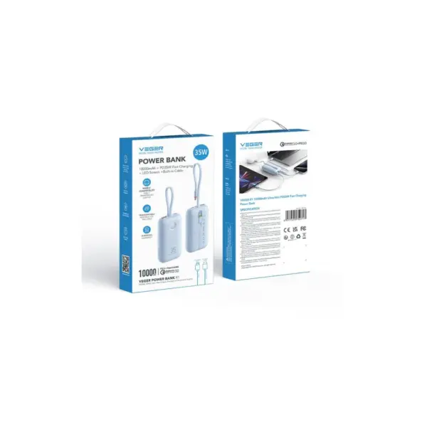 Power Bank Veger K1 10000mAh 35W bfix