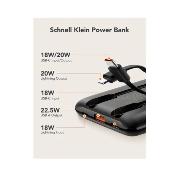 Power Bank VEGER W1170 10000mAh bfix