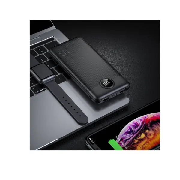 Power Bank Veger L10 10000mAh με 2 Θύρες USB-A και Θύρα USB-C