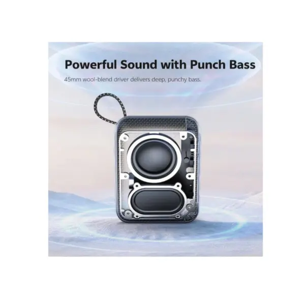 QCY SP2 IP67 RGB BT 5W Ηχείο Deep Bass TWS Stereo Subwoofer 17h